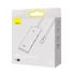 Kép 1/9 - Baseus Lite Series Hub Type-C 4in1, 4x USB 3.0 + USB-C, 1m