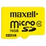 Kép 2/2 - Maxell Yellow 16GB micro SDHC + adapter CL10 (80 MB/s olvasási sebesség)