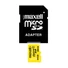 Kép 2/2 - Maxell Yellow 64GB micro SDXC + adapter CL10 (80 MB/s olvasási sebesség)