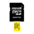 Kép 2/2 - Maxell Yellow 64GB micro SDHC + adapter CL10 (80 MB/s olvasási sebesség)
