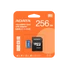 Kép 1/3 - AUSDH256GUICL10A1-RA1 Adata Premier 256GB Micro SDHC Memóriakártya [100/25 Mbps]