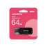 Kép 1/3 - ADATA UV240 64GB Pendrive USB 2.0 - Fekete - AUV240-64G-RBK