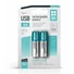 Kép 1/9 - ColorWay újratölthető akkumulátor AA Type-C 2200 mAh 1.5V (2db)