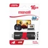 Kép 1/2 - Maxell FLIX 16GB pendrive USB 2.0 - fekete-piros