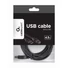 Kép 1/3 - Gembird USB 2.0 AM-BM nyomtató kábel 4,5m