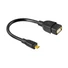 Kép 1/2 - Hama Micro USB OTG adapter kábel 15cm