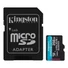 Kép 3/3 - KINGSTON CANVAS GO PLUS MICRO SDXC 256GB UHS-I A2, U3, Class 10 (200/160 MB/s) + adapter