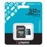 Kép 1/3 - Kingston Canvas Go Plus microSDXC 512GB UHS-I A2 U3 Class 10 memóriakártya adapterrel (200/160 MB/s)