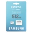 Kép 1/2 - SAMSUNG EVO PLUS MICRO SDXC + ADAPTER 512GB CL10 UHS-I (160 MB/s olvasási sebesség)