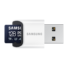 Kép 4/5 - SAMSUNG PRO Ultimate 128GB microSD + USB adapter CL10 UHS-I U3 (200/130 MB/s)