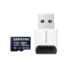 Kép 5/5 - SAMSUNG PRO Ultimate 128GB microSD + USB adapter CL10 UHS-I U3 (200/130 MB/s)