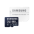 Kép 2/4 - SAMSUNG PRO Ultimate 256GB microSD + adapter CL10 UHS-I U3 (200/130 MB/s)