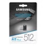 Kép 1/4 - SAMSUNG FIT PLUS PENDRIVE 512GB USB 3.1 Ezüst