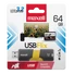 Kép 1/2 - Maxell FLIX pendrive USB 3.0 64GB 130/50 MB/s - fekete/sárga