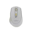 Kép 1/2 - Omega vezeték nélküli újratölthető egér szürke  USB-C 800-1200-1600-2400 DPI
