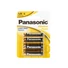 Kép 1/2 - Panasonic Alkaline Power AA 1,5V alkáli ceruza elem - 4 darabos (LR6)
