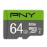 Kép 2/3 - PNY Elite microSDXC 64GB, 100 MB/s, UHS-I U1 Class 10