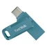 Kép 2/3 - SANDISK ULTRA DUAL DRIVE GO PENDRIVE 128GB USB 3.1 [400MB/s] + Type C Kék