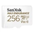 Kép 2/3 - SanDisk Max Endurance Micro SDXC + Adapter 256GB A1 Class 10 UHS-I (100/40 MB/s)