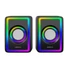Kép 2/4 - Omega Hangszóró 2.0 6W RGB USB és 3,5 mm jack 