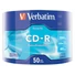 Kép 1/3 - Verbatim CD-R 52X lemez 700 MB - Shrink (50)