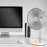 Kép 3/4 - Platinet tölthető asztali ventilátor 3000 mAh fehér/szürke