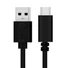 Kép 1/2 - Omega USB 3.2 USB-A - Type-C Kábel 3A 60W 5.0 GBPCS - 1M Fekete