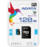 Kép 1/5 - Adata Premier 128GB Micro SDXC [100/25MBps] Adapter