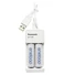 Kép 2/4 - Panasonic BQ-CC80-USB Hordozható USB Akkumulátor töltő + 2db  Eneloop Akku AA 1900 mAh