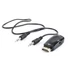 Kép 1/2 - A-HDMI-VGA-02 Gembird Passzív HDMI-VGA átalakító adapter, audio támogatással