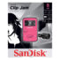 Kép 4/4 - Sandisk Clip Jam MP3 lejátszó 8GB, microSDHC - Pink
