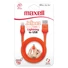 Kép 2/2 - Maxell Jelleez Lightning kábel [1,2m] narancssárga