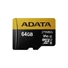 Kép 2/5 - ADATA PREMIER ONE MICRO SDXC + ADAPTER 64GB CL10 UHS-II U3 V90 (275 MB/s olvasási sebesség)