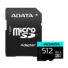 Kép 2/4 - ADATA PREMIER PRO MICRO SDXC + ADAPTER 512GB CL10 UHS-I U3 V30 A2 (100 MB/s olvasási sebesség)