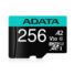 Kép 2/4 - ADATA PREMIER PRO MICRO SDXC + ADAPTER 128GB CL10 UHS-I U3 V30 A2 (100 MB/s olvasási sebesség)