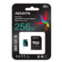 Kép 1/4 - Adata Premier Pro 256GB Micro SDXC [100/80MBps] Adapter