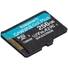 Kép 2/3 - KINGSTON CANVAS GO PLUS MICRO SDXC 256GB CL10 UHS-I U3 V30 A2 (170 MB/s olvasási sebesség)