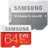 Kép 2/3 - SAMSUNG EVO PLUS MICRO SDXC + ADAPTER 64GB CL10 UHS-I U3 (100 MB/s olvasási sebesség)