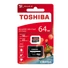 Kép 1/5 - THN-M303R0640E2 Toshiba 64GB M303 Micro SDXC memóriakártya + Adapter