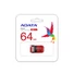 Kép 3/3 - ADATA UD330 64GB Pendrive [USB 3.1] Piros