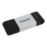 Kép 4/5 - KINGSTON DT80 DATA TRAVELER PENDRIVE 256GB USB Type-C Ezüst-Fekete