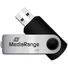 Kép 2/3 - MEDIARANGE MR907 PENDRIVE 4GB USB 2.0 Fekete-Ezüst