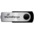 Kép 2/3 - MEDIARANGE MR912 PENDRIVE 64GB USB 2.0 Fekete-Ezüst