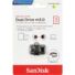 Kép 1/5 - SanDisk Ultra Dual Drive M3.0 16GB Pendrive OTG - USB 3.0 + Micro USB - Android Telefonokhoz, Tabletekhez (SDDD3-016G-G46) - SDDD3_016G_G46