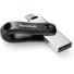 Kép 3/9 - SANDISK iXPAND FLASH DRIVE GO PENDRIVE 256GB USB 3.0 Apple Lightning Ezüst-Fekete