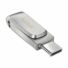 Kép 7/9 - SANDISK ULTRA DUAL DRIVE LUXE PENDRIVE 128GB USB Type-C Ezüst