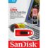 Kép 1/3 - SANDISK CRUZER ULTRA PENDRIVE 32GB USB 3.0 Piros