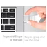 Kép 6/7 - Silicon Power 16GB Touch Pendrive T08 Mini [USB 2.0] Fehér