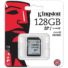 Kép 1/5 - Kingston 128GB SDXC Memóriakártya UHS-I Class 10 (45 Mb/S) (SD10VG2/128GB) - SD10VG2_128GB