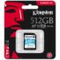 Kép 1/7 - Kingston 512GB Canvas Go SDXC Memóriakártya (90/45 Mb/s) - SDG/512GB